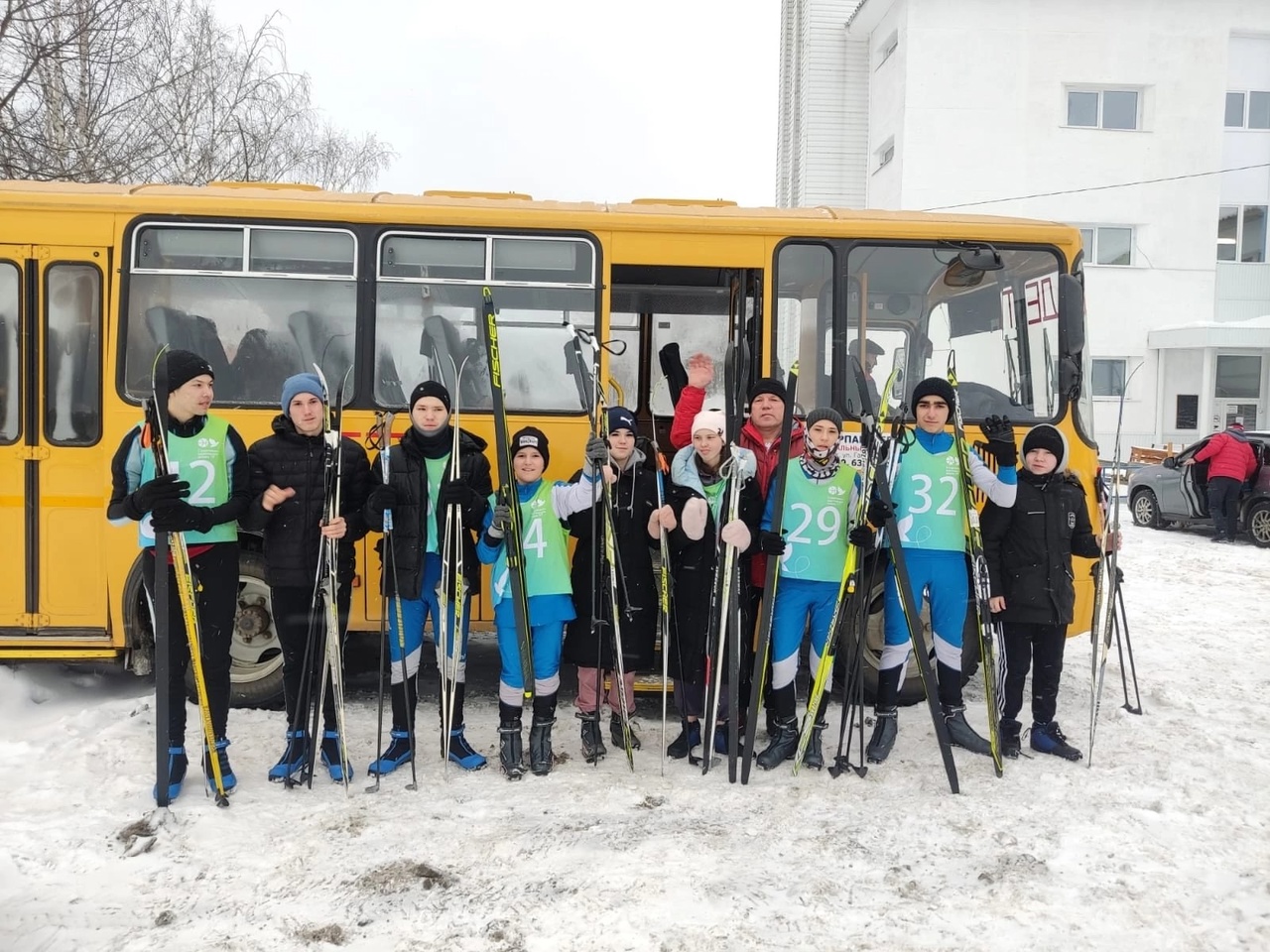 Лыжные соревнования в г. Ижевск.