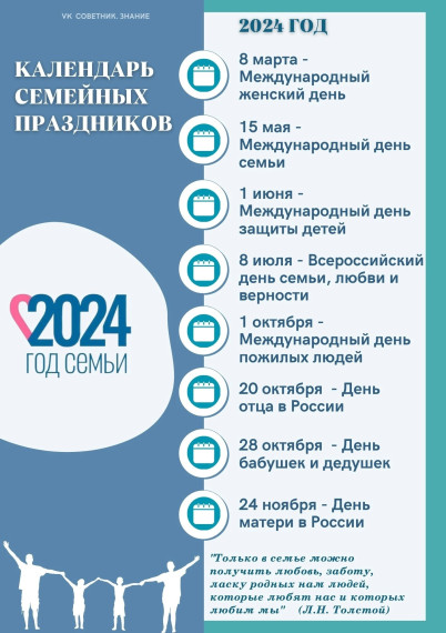 2024 - ГОД СЕМЬИ!.